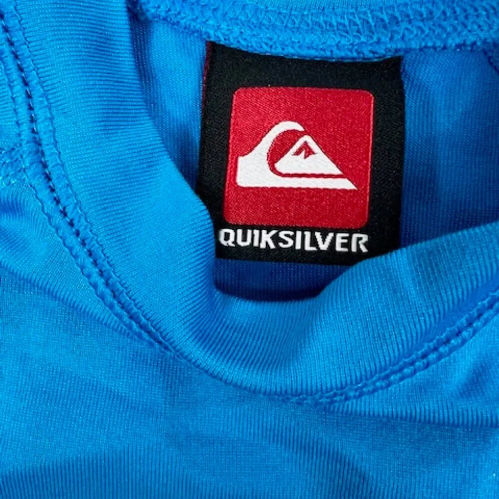 Quiksilver Toddler Short-Sleeve Rashguard Surf Shirt with UPF 50+ Sun Protection